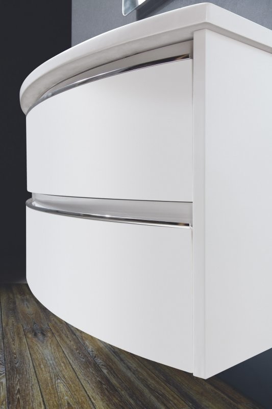 BelBagno PROSPERO BB600DVC-PAT/BO тумба под раковину подвесная, 2 ящика, 60 см, Bianco Opaco