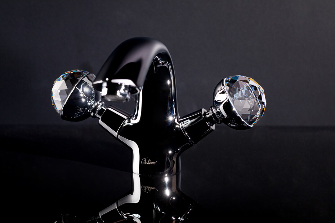 Смеситель для биде Boheme Brilante Presente Хром с кристаллом Swarovski 356