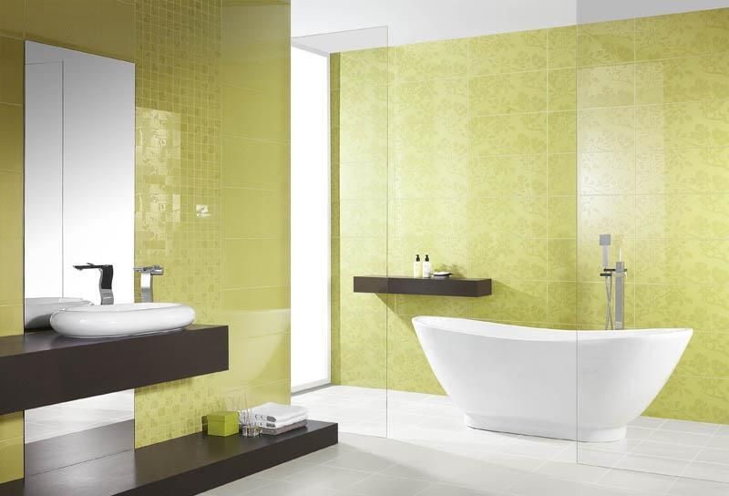 Плитка настенная Paradyz Tessita Gialo 30x60 см салатовая глянцевая