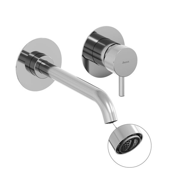 Ravak Espirit 019.00 Смеситель для раковины настенный хром X070198