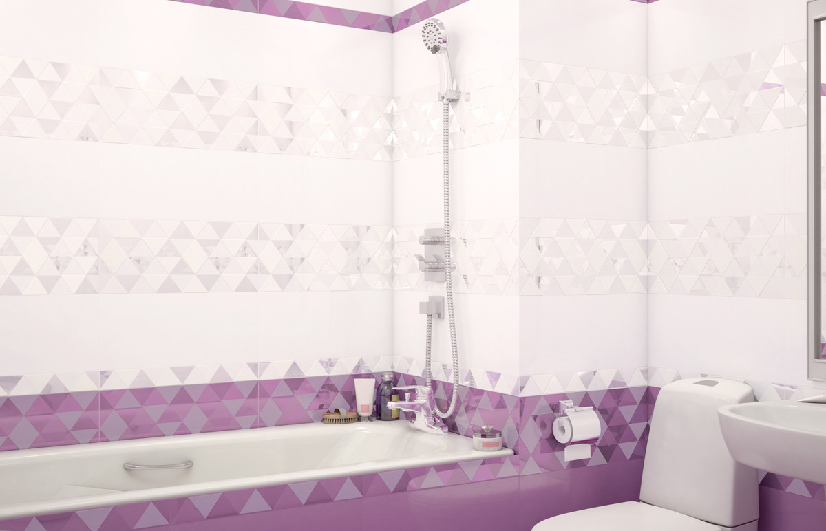 Декор настенный AltaCera Geometrica Blanco 25x50 см