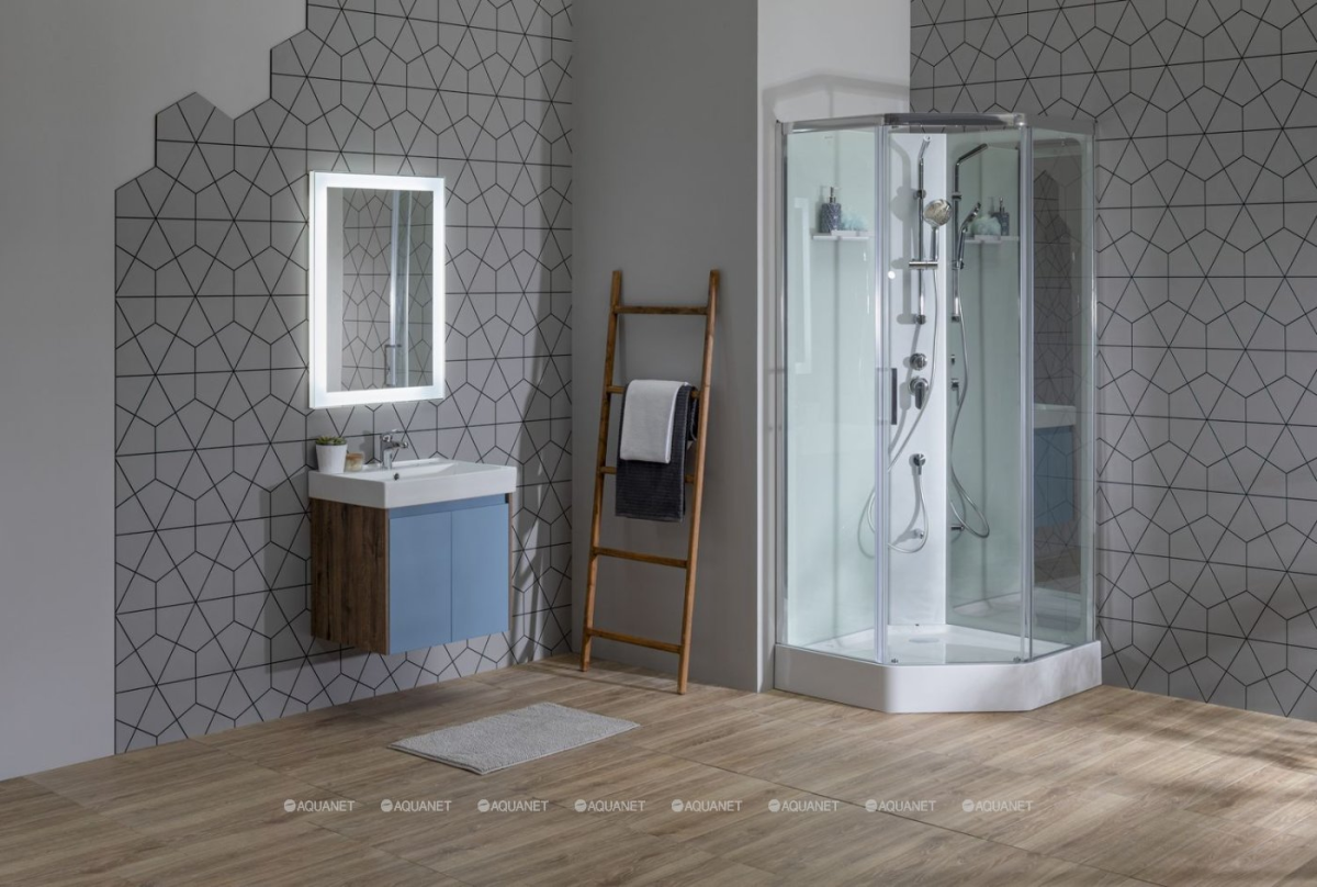 Aquanet Passion душевая кабина прозрачная 90х90 см 263870