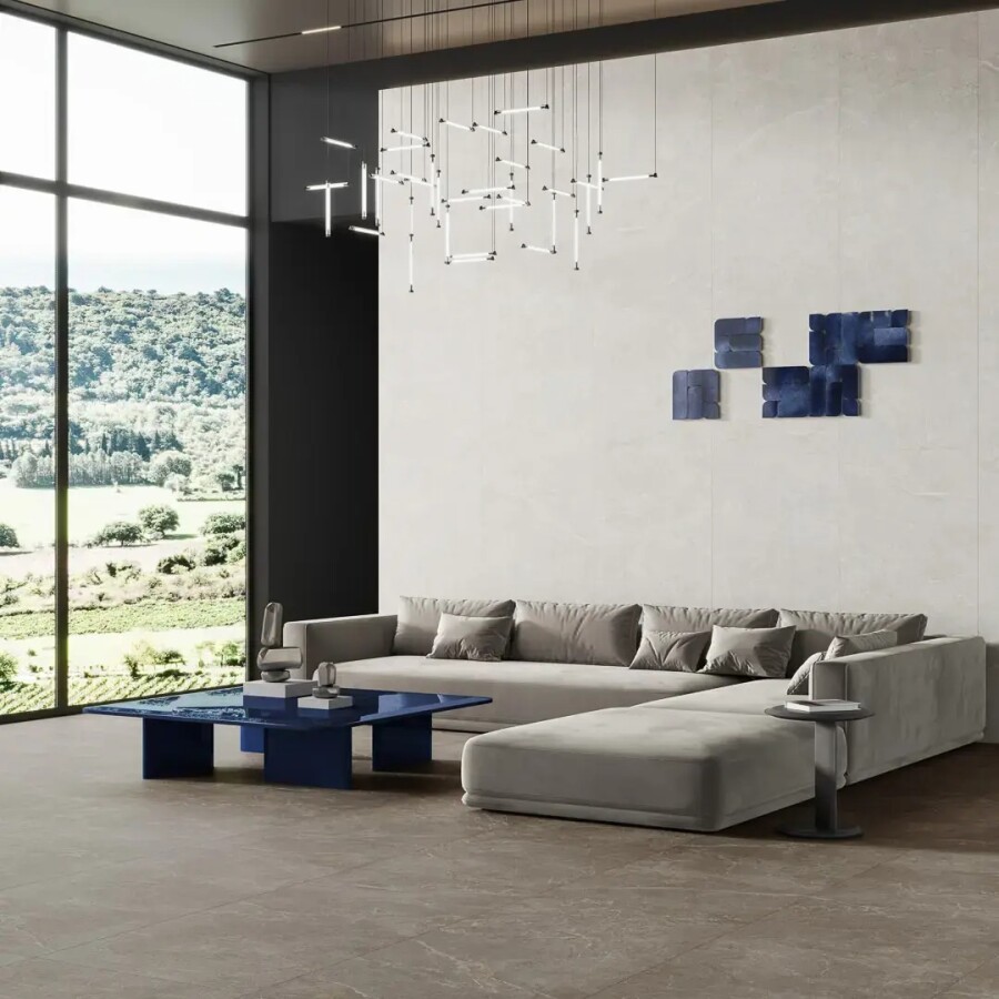 Керамический гранит Kerama Marazzi Прованс Бриансон коричневый матовый обрезной 80x160x0,9 KM8016G0291R