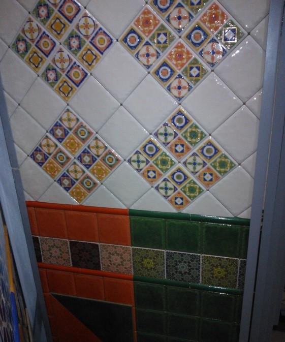 Tubadzin Majolika Mosaic 30x30 мозаика настенная красная