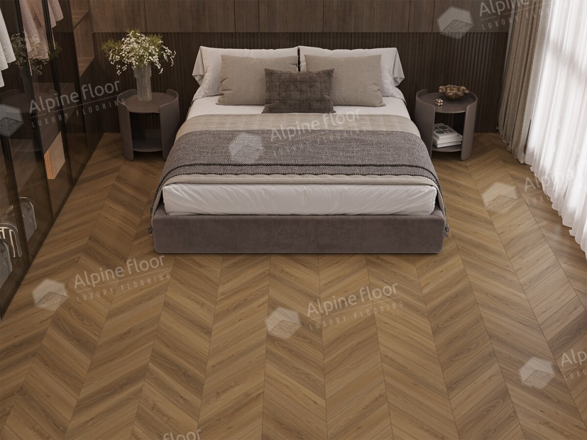 Ламинат Alpine Floor Chevron Art LF109-07 550*112*12mm