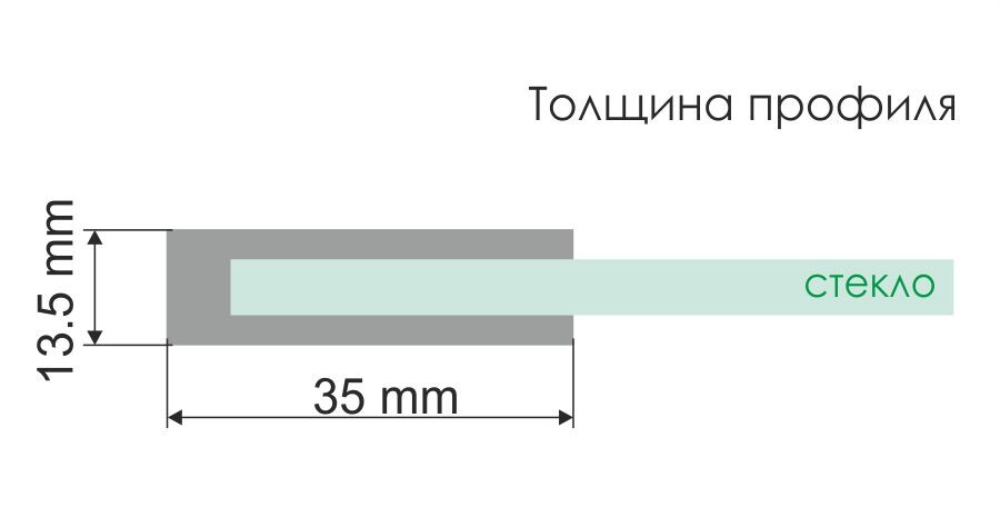 WasserKRAFT Berkel 48P02-110L Matt glass Fixed 110*140 шторка на ванну