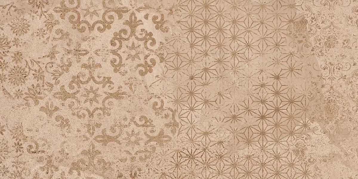 Керамическая плитка Декор Cube Ceramica G Iron Stone Crema HL 30*60 УТ000026492