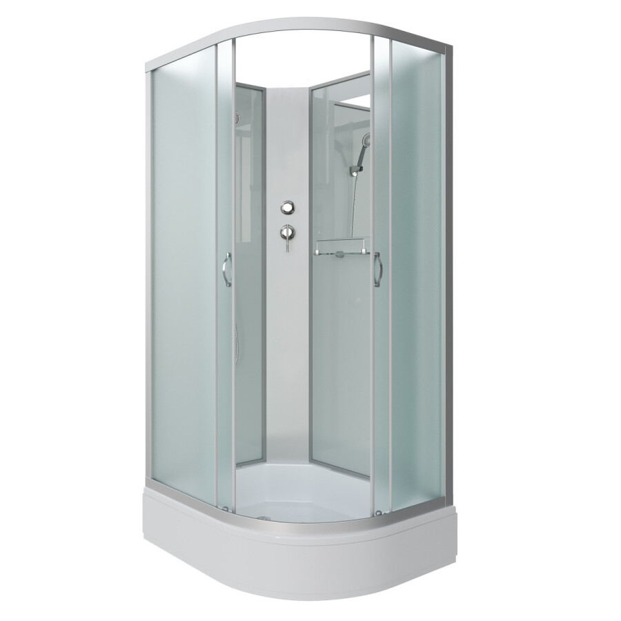 Niagara ЭКО NG 33194-14LBK Душевая кабина 110x90 Без крыши левая 331944LBK