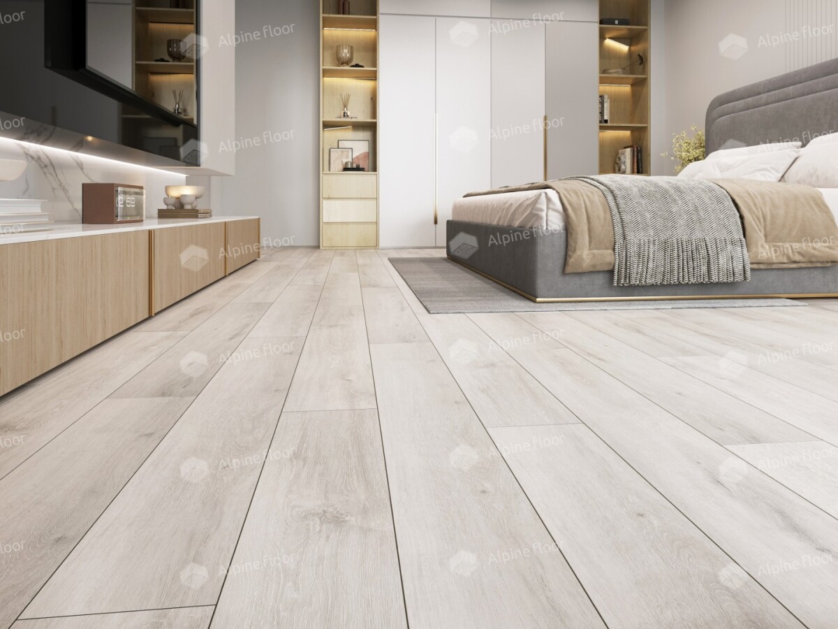 Alpine Floor Classic Light SPC ламинат Ясень Серый ECO 134-55 MC-R 1220 х 183 х 3.5 mm