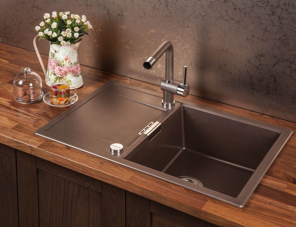 Schock Eton 50D 700606 кухонная мойка аворио 76.5x51 см
