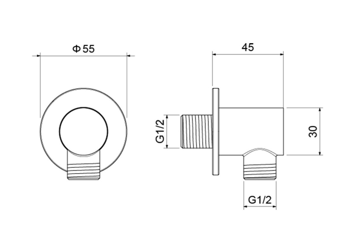 Aquatek Шланговое подсоединение AQ2456MB
