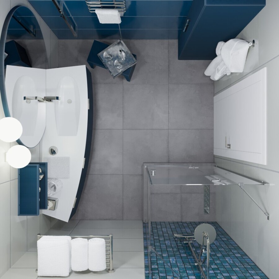 Triton Душевое Ограждение Брава-Хром 100*80 Щ0000054195