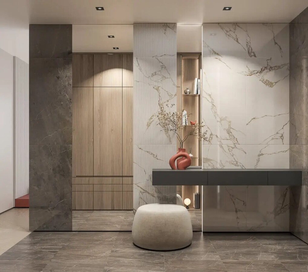 Керамическая плитка Декор Kerama Marazzi Прованс Марсель наборный Белый глянцевый обрезной 31,5x34,2x0,9 KMD2HID019BR