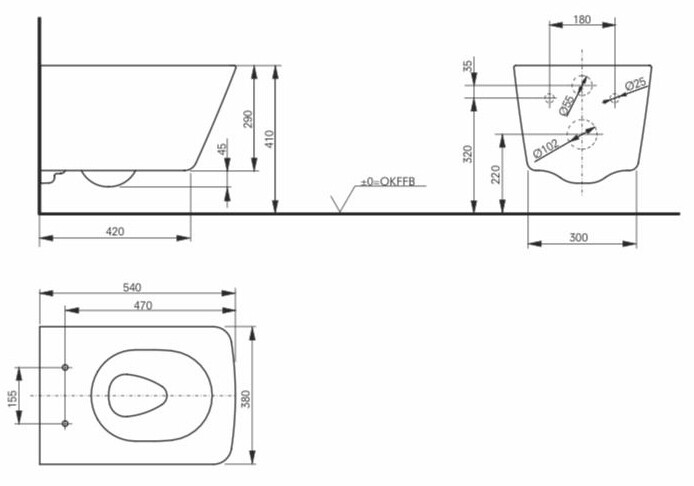 TOTO SP унитаз подвесной безободковый c сиденьем CW532RY+TC512G