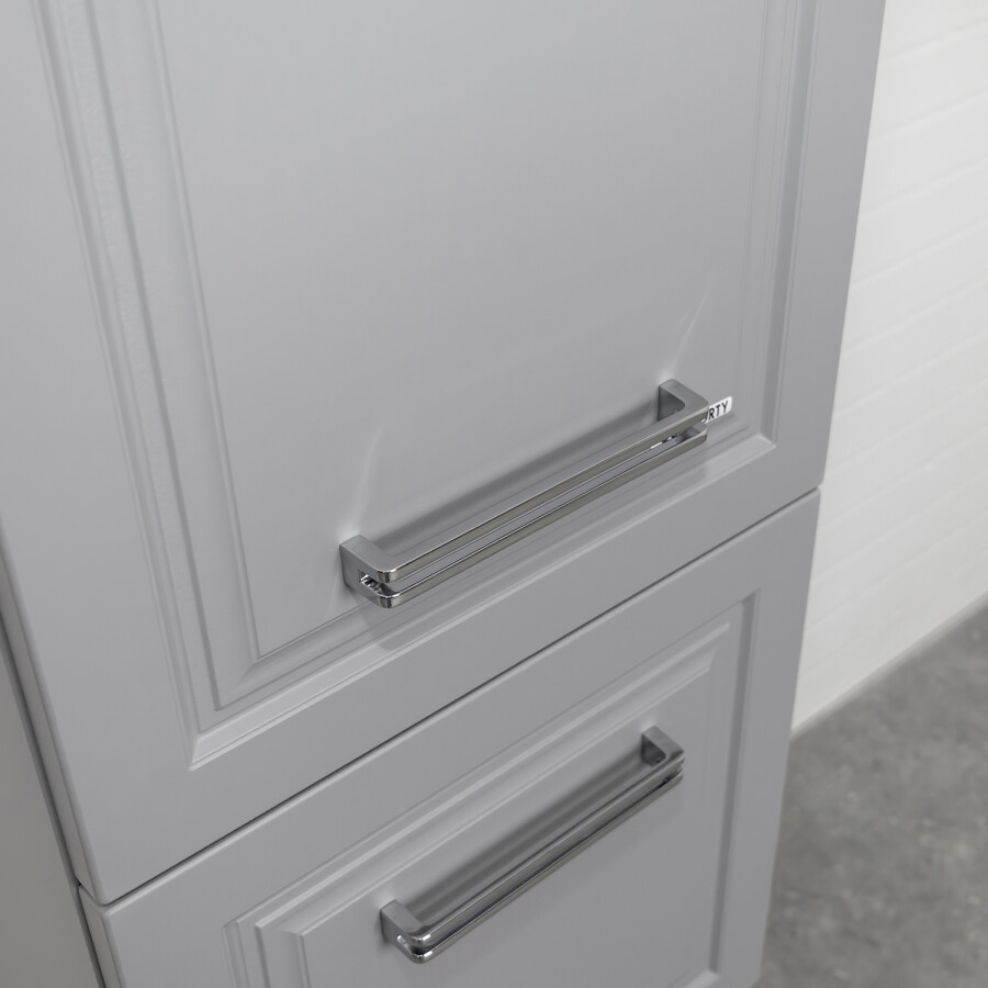 Шкаф колонна для ванной комнаты Comforty Бросно-40П альпийский иней 00-00021804