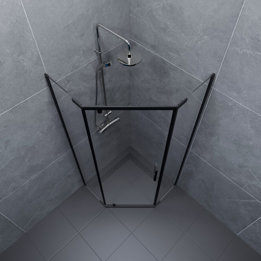 Triton Душевое Ограждение Дека-Блэк 100*100 Щ0000062934