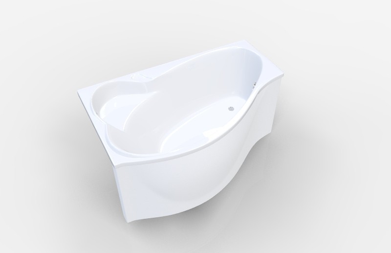 Marka One Gracia 160*95 ванна акриловая угловая