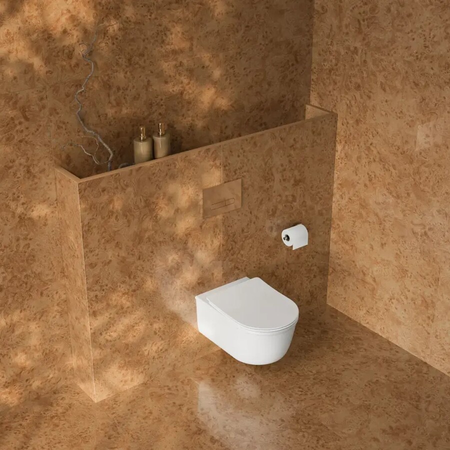 Керамический гранит Kerama Marazzi Прованс Вердон Коричневый лаппатированный обрезной 80x160x0,9 KM8016G0162R
