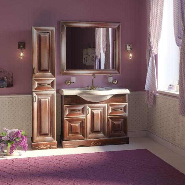 Mirsant Версаль Premium 105 тумба с раковиной напольная