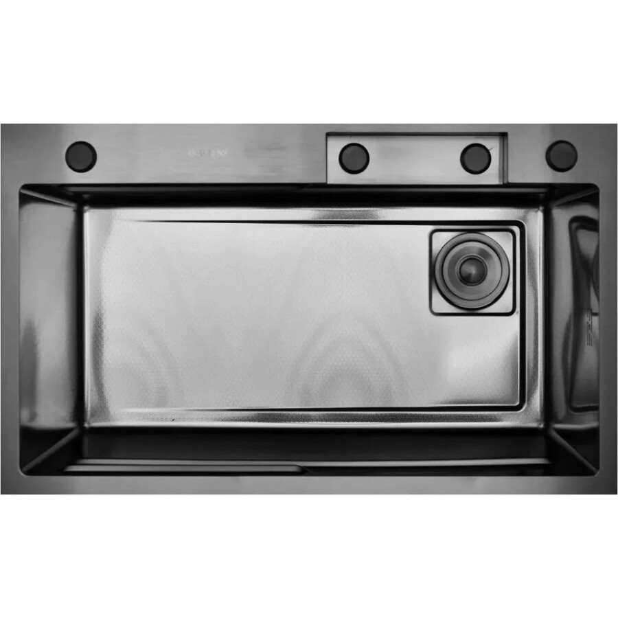 Gerhans мойка для кухни 1 мм, графит K37545BD Decor Графит