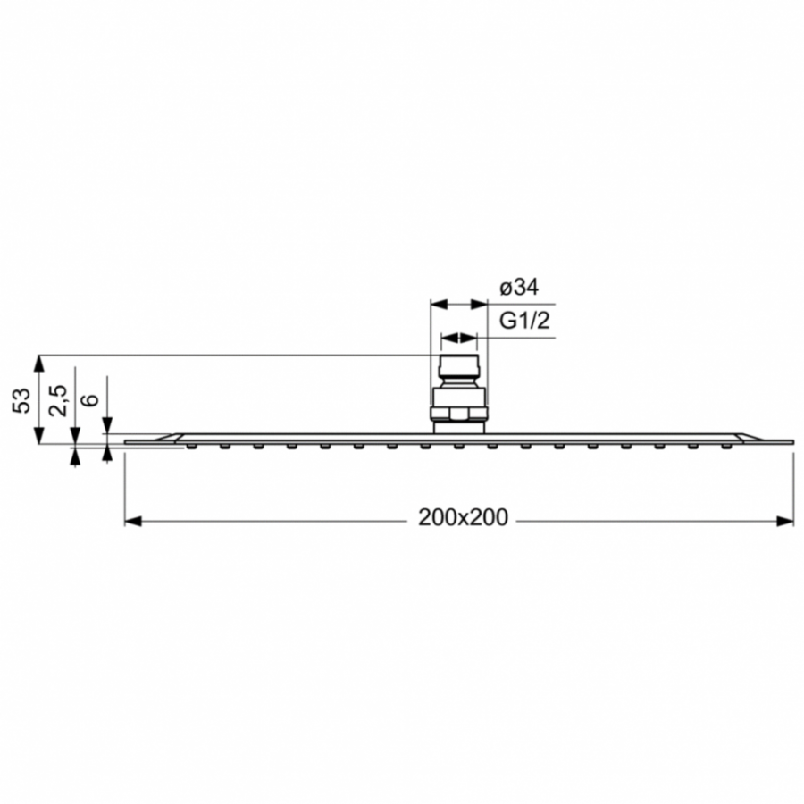 Ideal Standard душевая лейка B0387MY