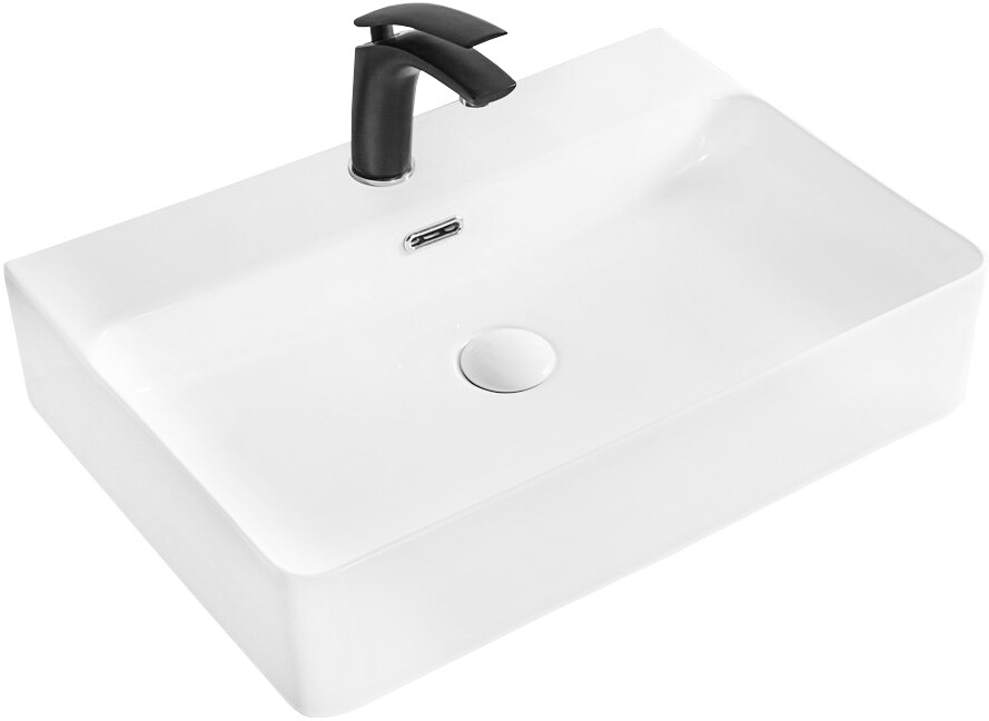 BelBagno BB1338 раковина накладная 60 см белая