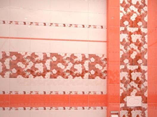 Газкерамика Альба Daisy 40х60 см панно из 4 шт глянцевое