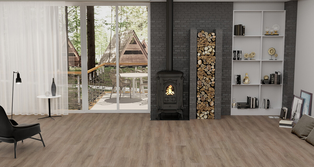 Ламинат Kastamonu Sunfloor Дуб Джонсон 195 x 1380 x 8 mm / 32 класс 4V SF32