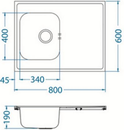 Alveus Classic Pro 30 мойка кухонная 1130469