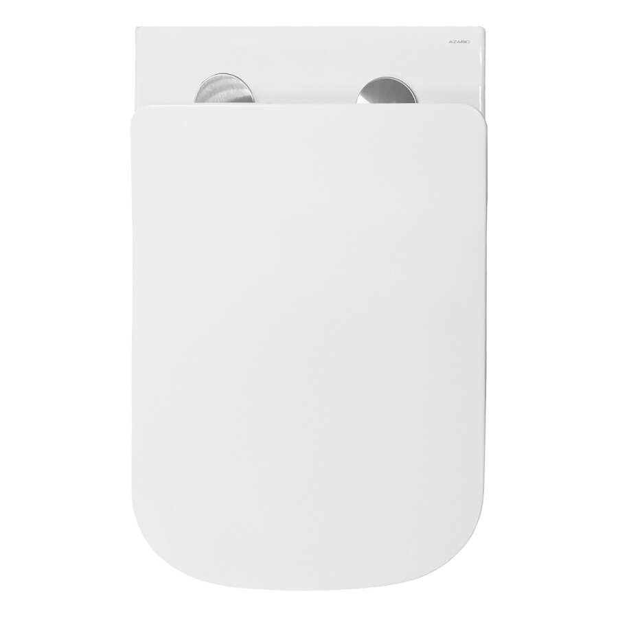 Унитаз подвесной Azario Nove 350х520х365 безободковый, c функцией биде, в комплекте быстросъемное сиденье микролифт AZ-9321B