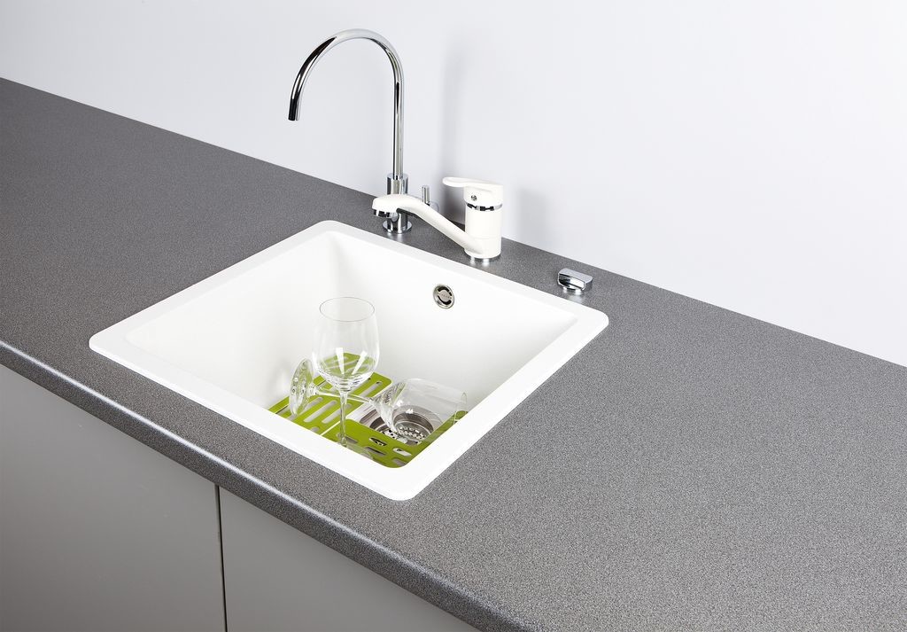Schock Quadro 50 700516 кухонная мойка лунный камень 45x43 см