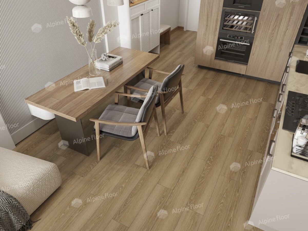 Alpine Floor Easy Line Кварцвиниловая плитка LVT Дуб Сантана ECO 3-38 PB 1219.2 х 184.15 х 3 mm