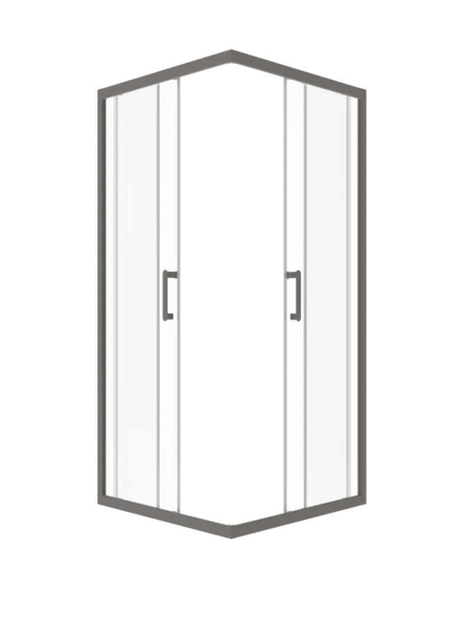 Душевое Ширма Triton pro Фикс-Графит 90х90 Щ0000077236