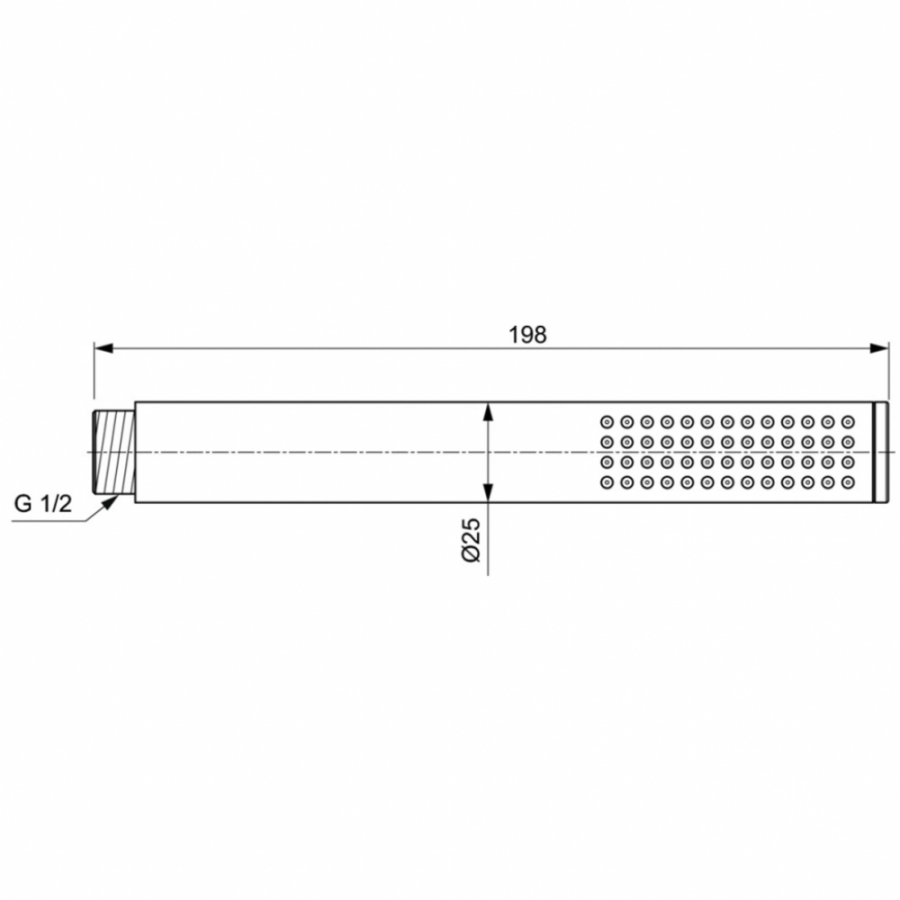 Ideal Standard душевая лейка BC774GN