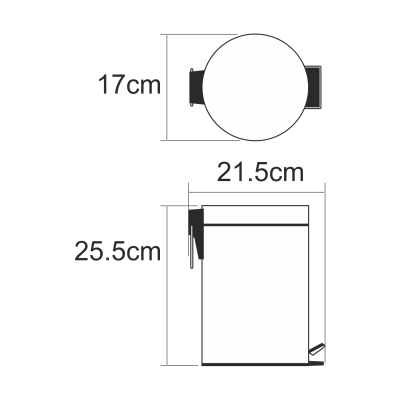WasserKraft Kammel ведро 3л K-633LB