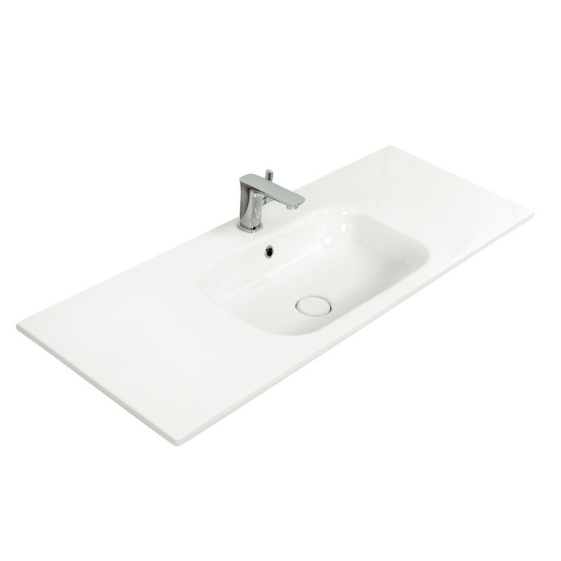 Cezares тумба с раковиной DUET-1200-2C-SO-GR-P+CZR-NAT-120-LVB 117х45х50 черный