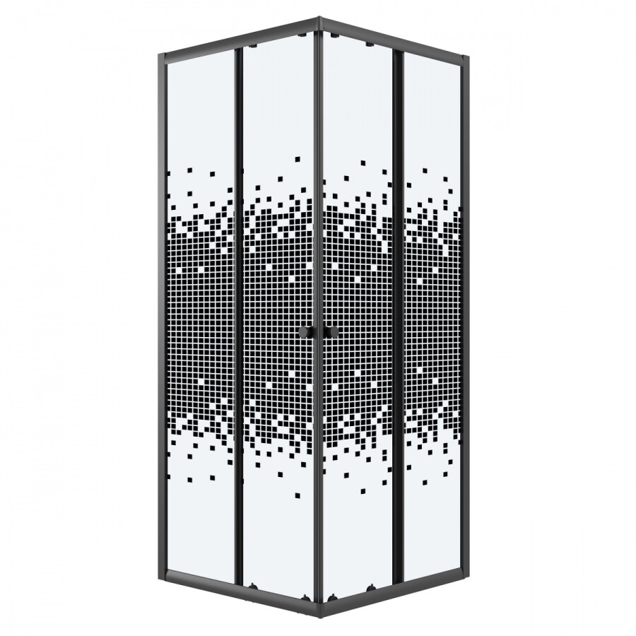 Душевой уголок 90x90 Niagara Eco NG-1009-14QBLACK