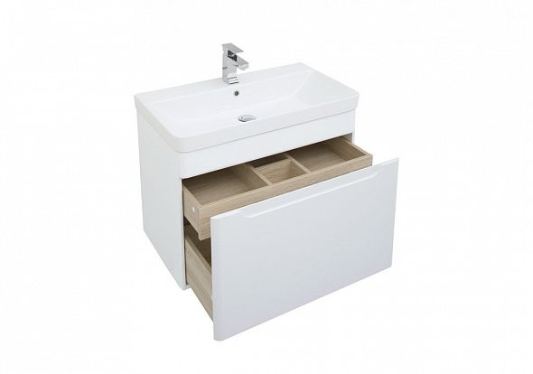 Aquanet София 80 тумба с умывальником 00212587 подвесная