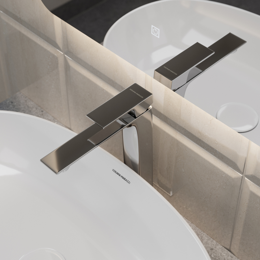 Kerama Marazzi Fioretto смеситель для раковины V2CR205LLKM