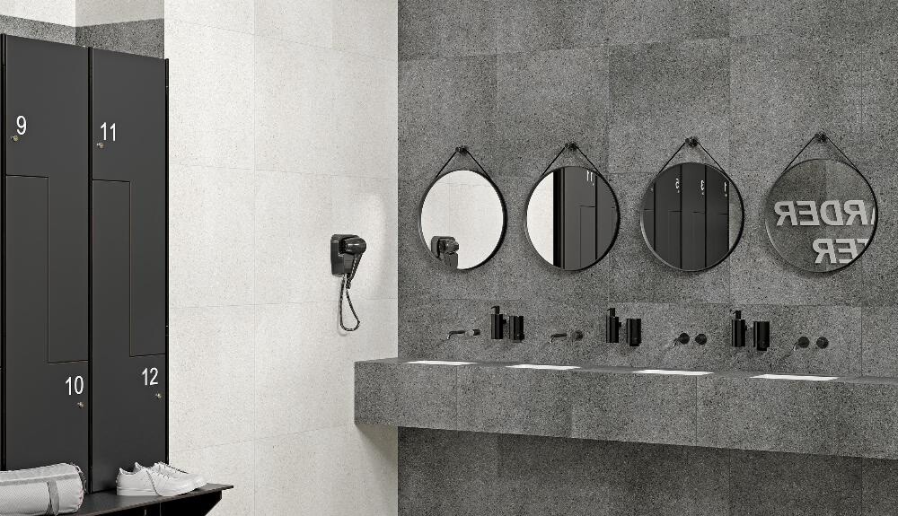 Grasaro Granito Керамогранит G-1153/MR/300x600x9 Антрацит