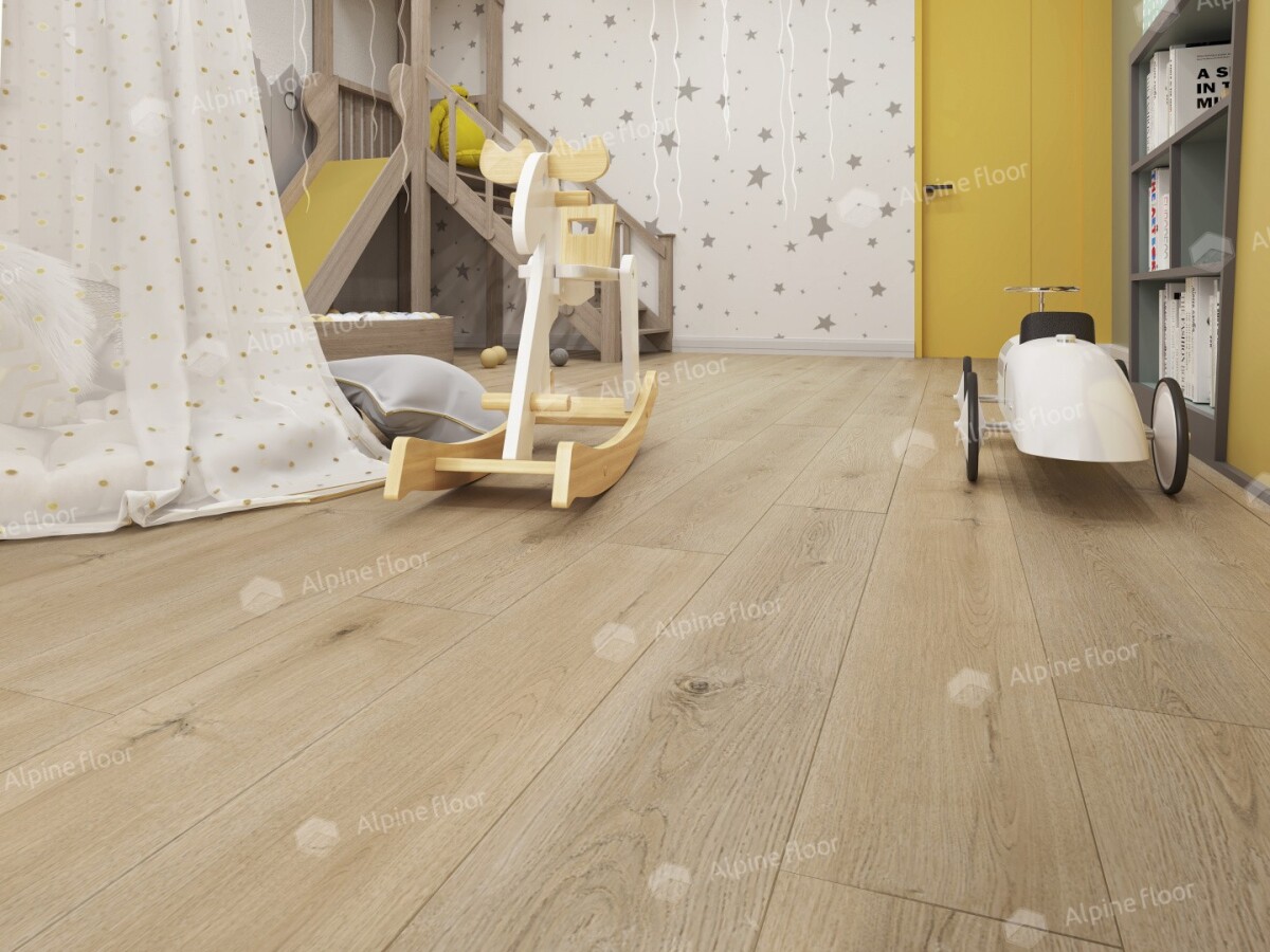 Alpine Floor Ultra Кварцвиниловая плитка LVT Дуб Миндальный ECO 5-27 1219.2 х 184.15 х 2 mm