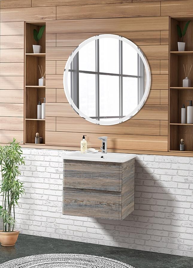 BelBagno тумба с раковиной ALBANO-CER-600-2C-SO-PS 60х45х50