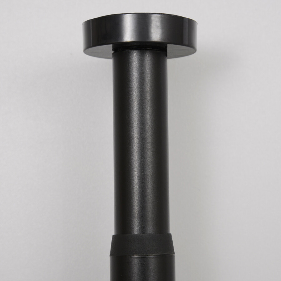 WasserKRAFT Elbe SC-721121 карниз для ванной черный 110-200 см