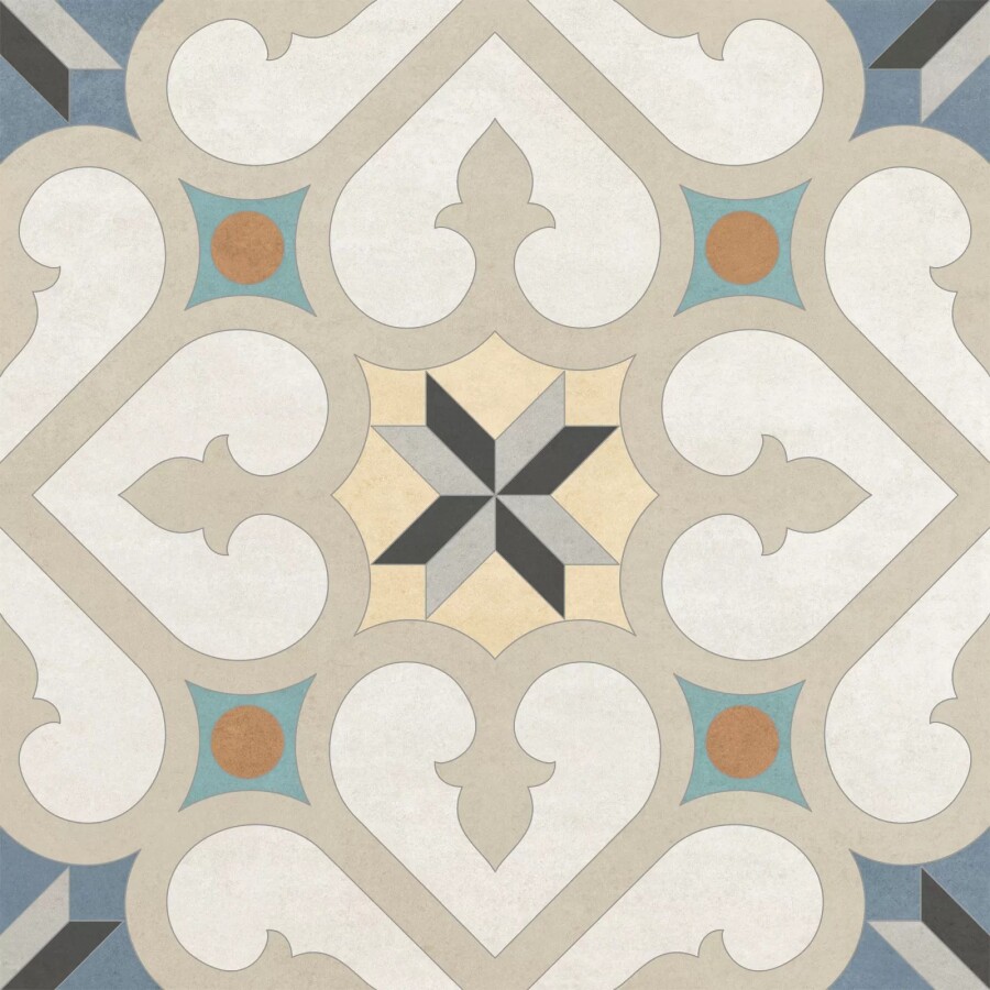 Керамогранит Artkera Group Design Art GP2020DGA11 Damask Матовый 200 x 200 x 8 мм.