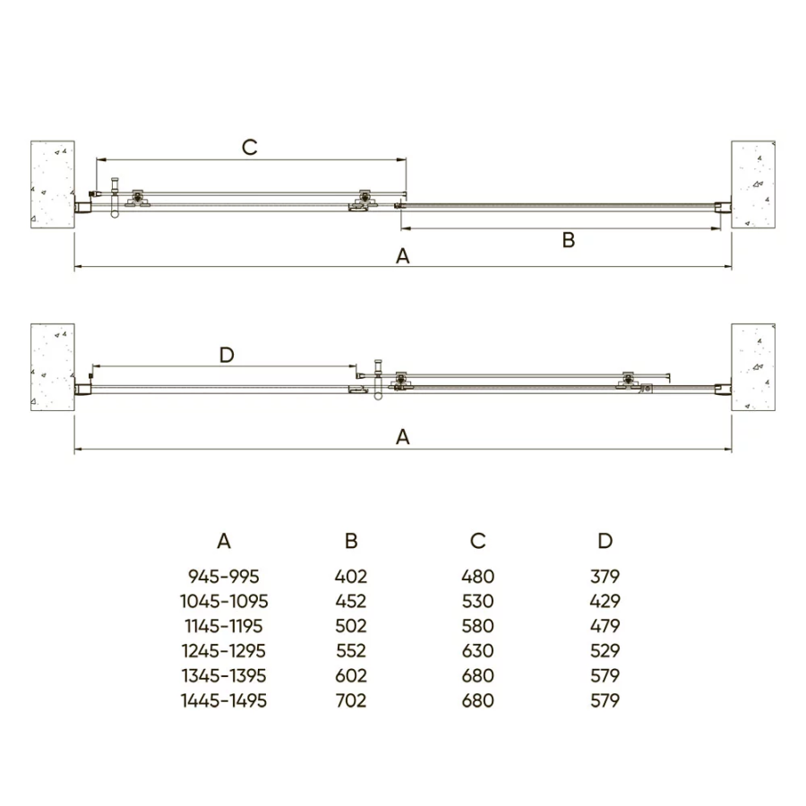Veconi VN-72 душевая дверь 110 см VN72-110-01-C4
