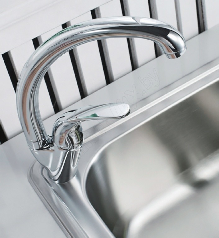 Bravat Fit F7135188CP-1-RUS смеситель для кухни хром