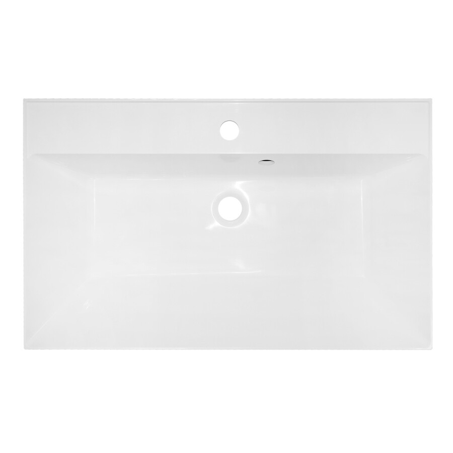 Комплект Тумба Loranto Serenada 70 700х450х550 подвесная, с раковиной Астория 70, белый CS00096748