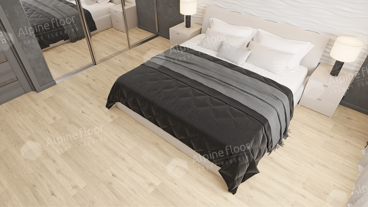 Alpine Floor Liberty Loose Lay Кварцвиниловая плитка LVT Дуб Ваниль ЕСО 23-1 1227 х 187 x 5 mm