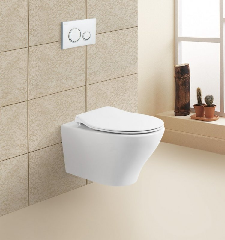 BelBagno Acqua унитаз подвесной BB340CHR