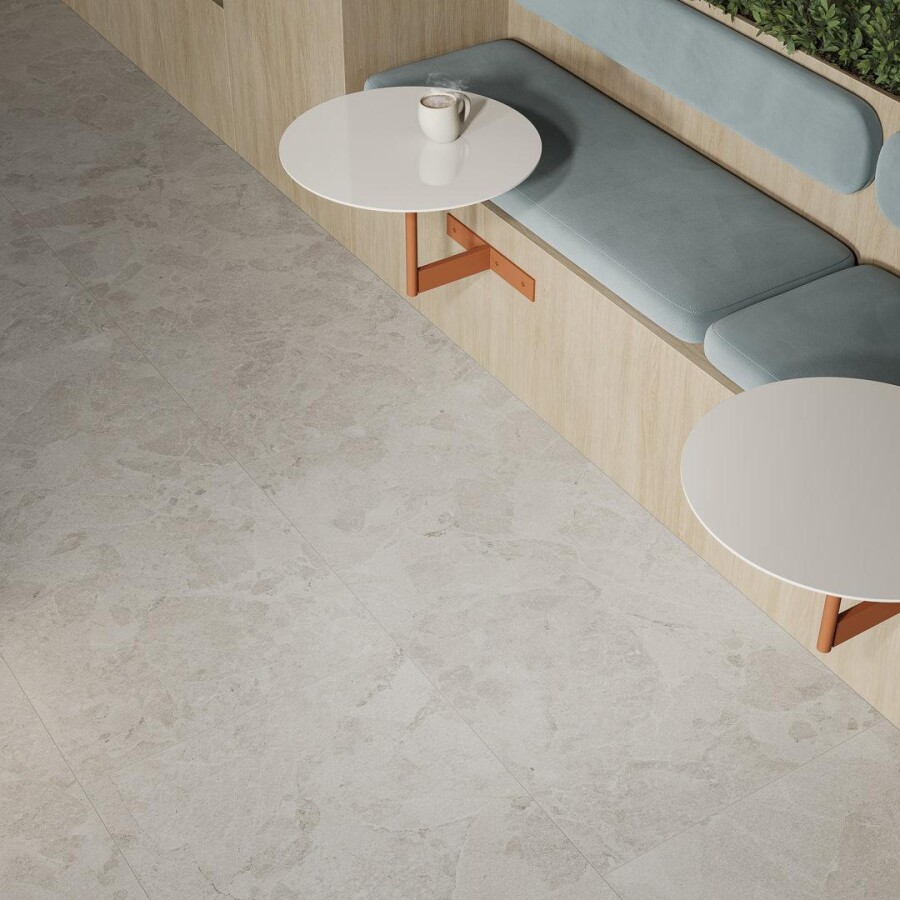 Керамический гранит Плинтус Kerama Marazzi Прованс Сплит бежевый матовый обрезной 60x9,5x0,8 KM6060G1261R8BT6